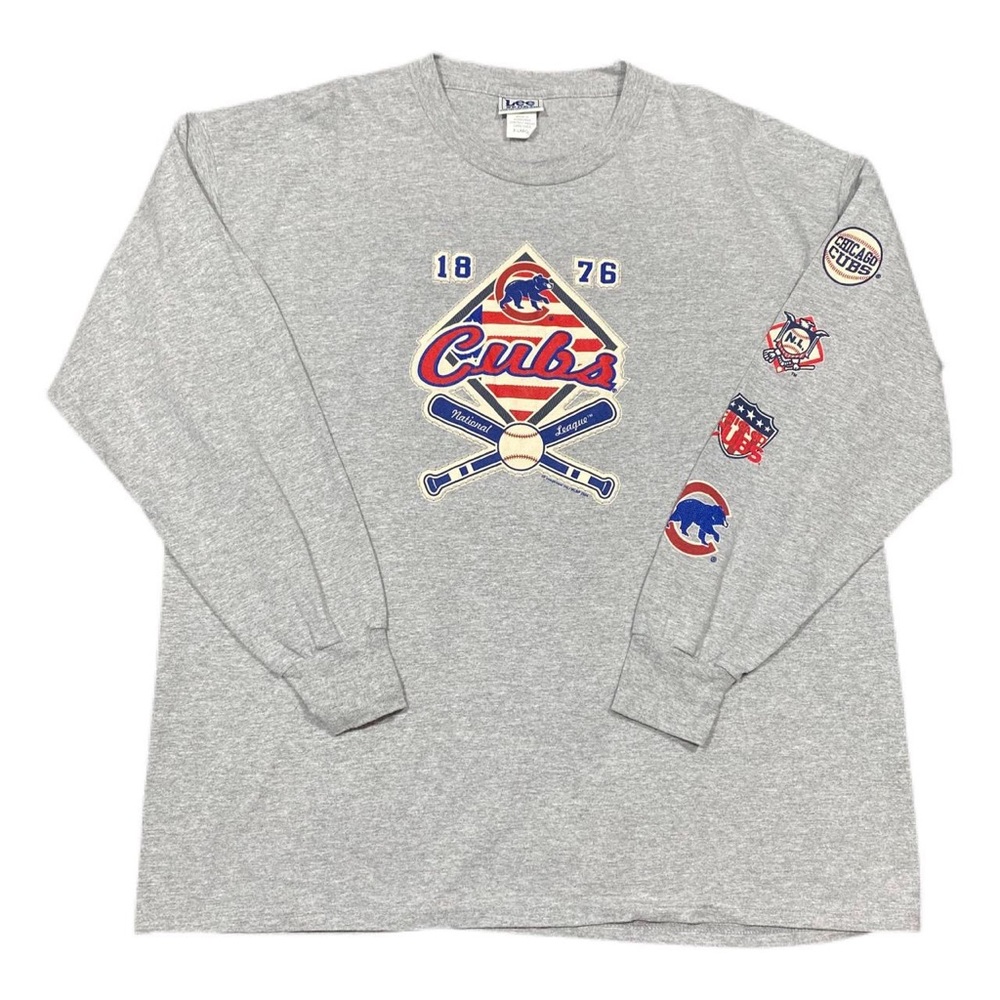 Y2K 2004 Chicago Cubs MLB Long-sleeve Shirt size XL